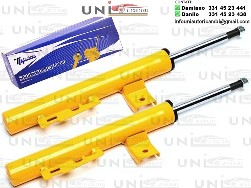 2 Ammortizzatore Anteriore Sportivo a Gas Ta Technix Smart Fortwo Convertible + Coupe, serie 451