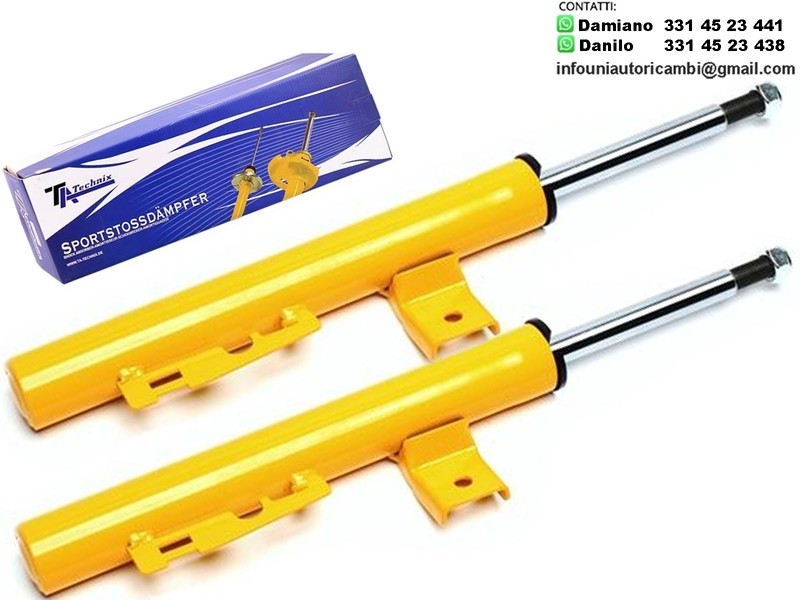 2 Ammortizzatore Anteriore Sportivo a Gas Ta Technix Smart Fortwo Convertible + Coupe, serie 451