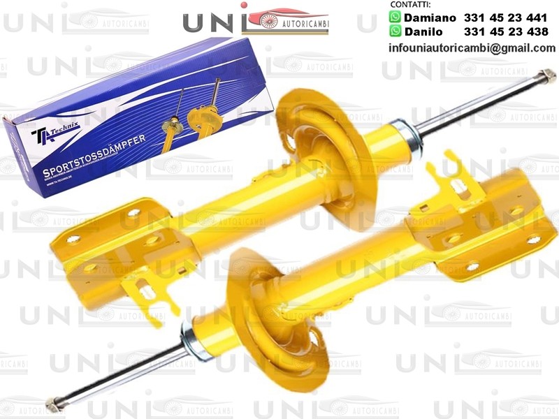 2 Ammortizzatori Anteriori Destro + Sinistro Sportivi a Gas Opel Astra H,GTC,Caravan,Twintop,Kast,Zafira B
