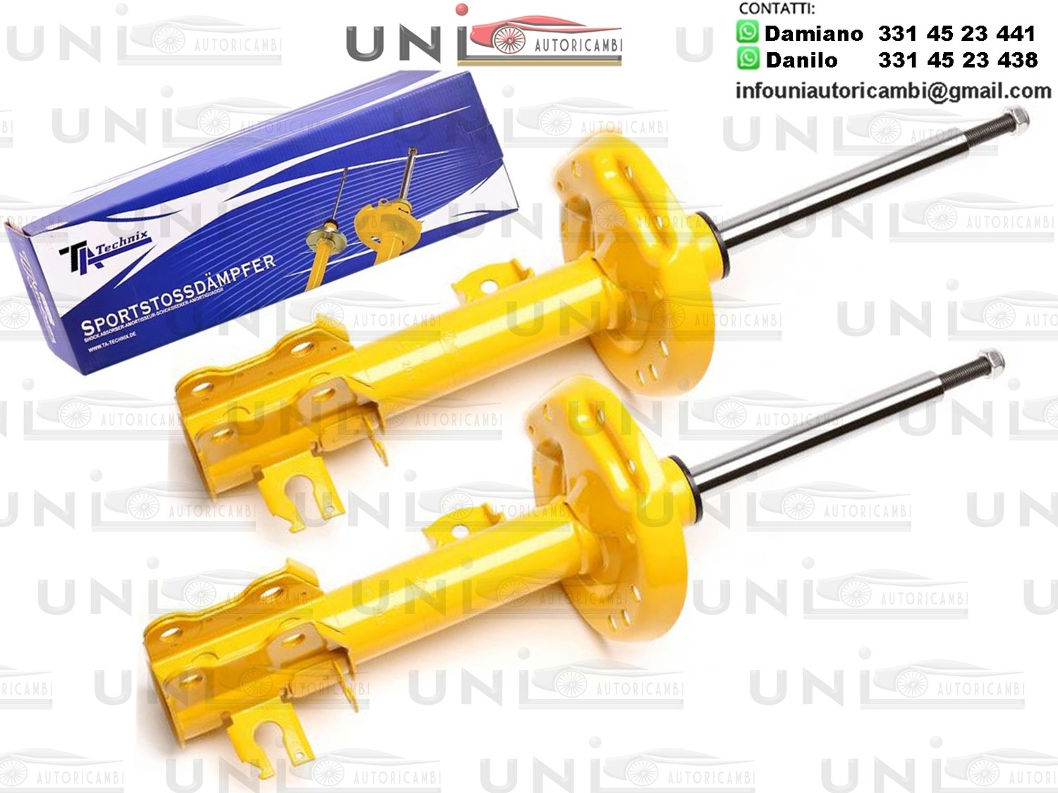 2 Ammortizzatori Anteriori Destro + Sinistro Fiat Grande Punto / Alfa Romeo / Opel