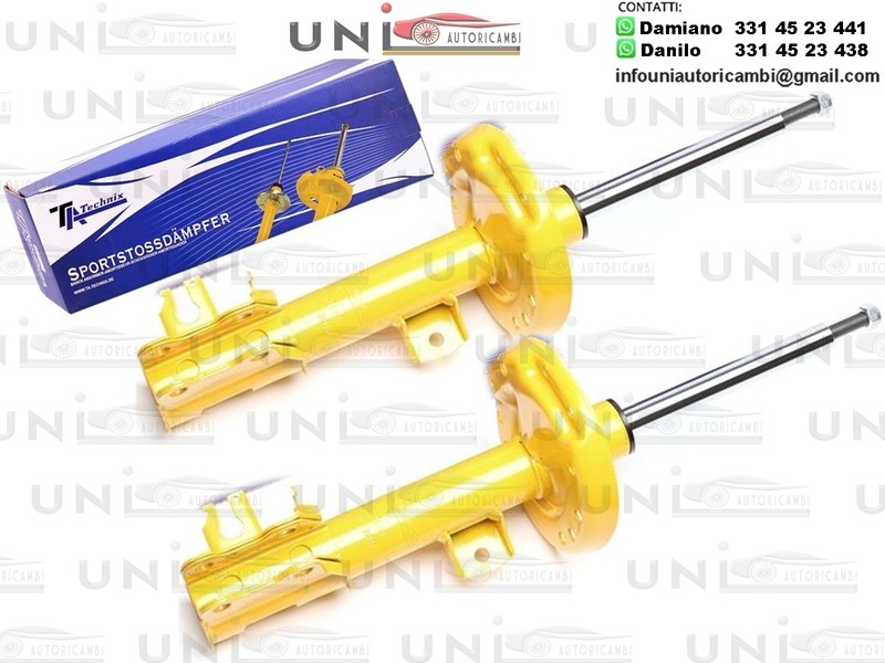 2X Anteriori Sinistro + Destro Gas Fiat Grande Punto (199) / Opel Corsa D