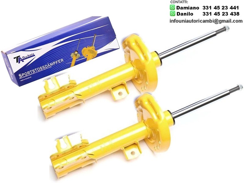 2X Anteriori Sinistro + Destro Gas Fiat Grande Punto (199) / Opel Corsa D