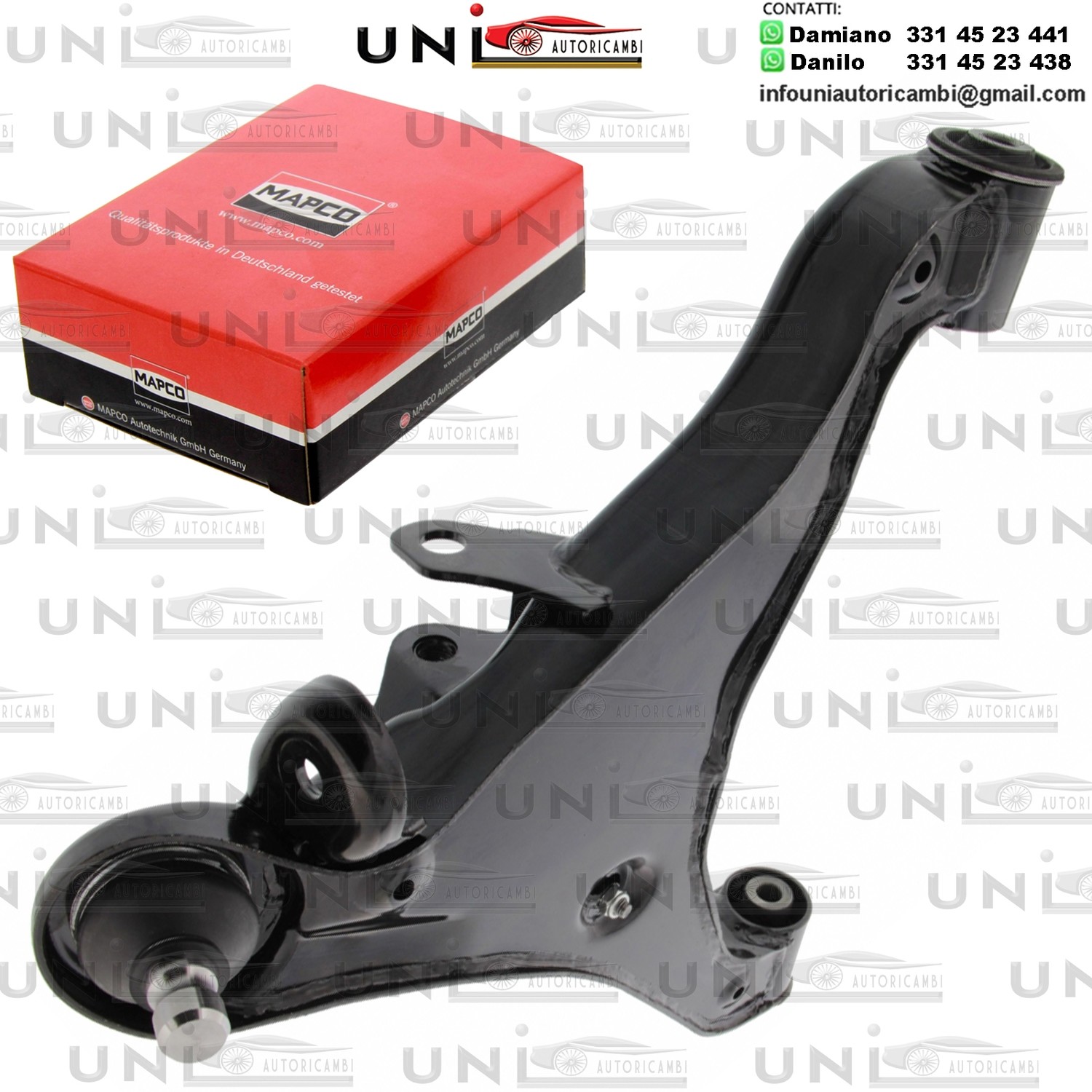 Braccio oscillante anteriore Destro Rinforzato NISSAN NAVARA / NP300 NAVARA / PATHFINDER III