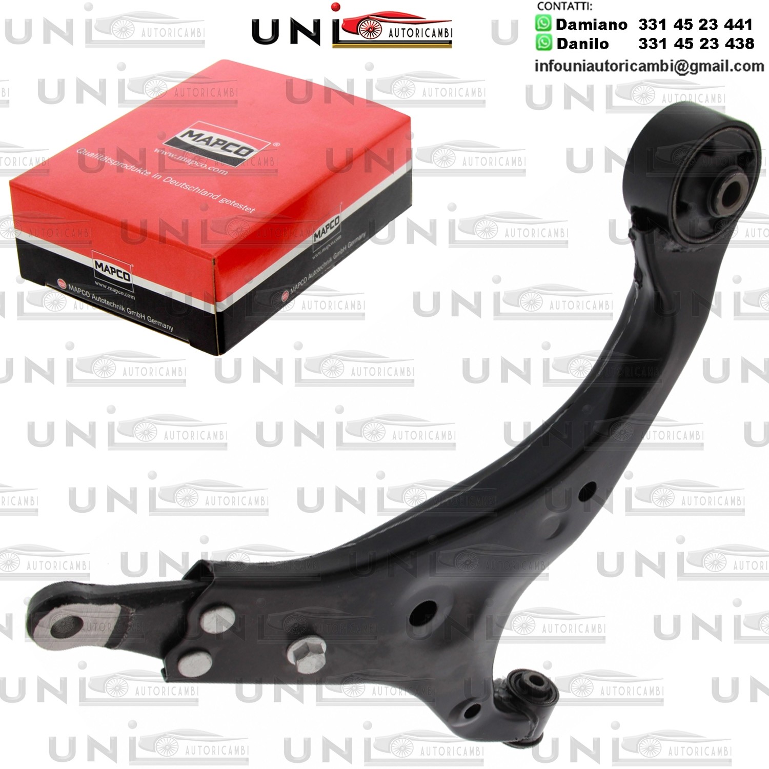 Braccio oscillante anteriore Destro Rinforzato HYUNDAI i30 / KIA CEE`D