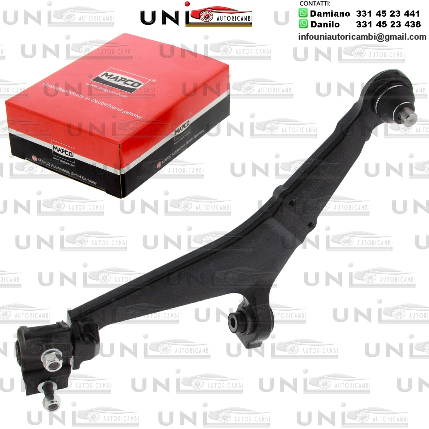 Braccio oscillante Assale anteriore Sinistro Rinforzato CITROEN AX / SAXO / PEUGEOT 106 I / 106 II