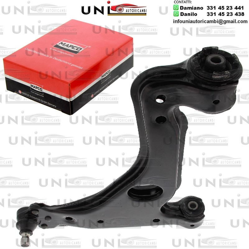 Braccio oscillante anteriore Destro Rinforzato OPEL ASTRA H / GTC / MERIVA B / ZAFIRA A / B