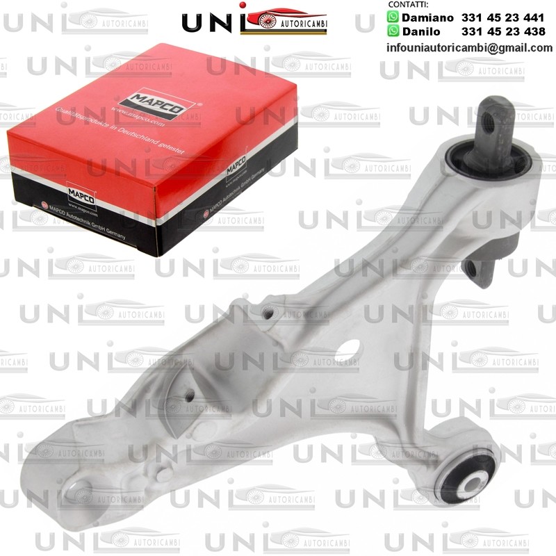 Braccio oscillante anteriore Destro Rinforzato VOLVO S80 I