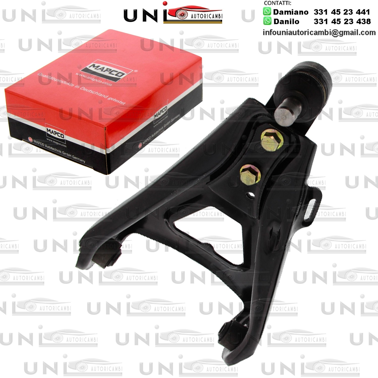 Braccio oscillante Assale anteriore Destro Rinforzato RENAULT 11 / 21 / 9