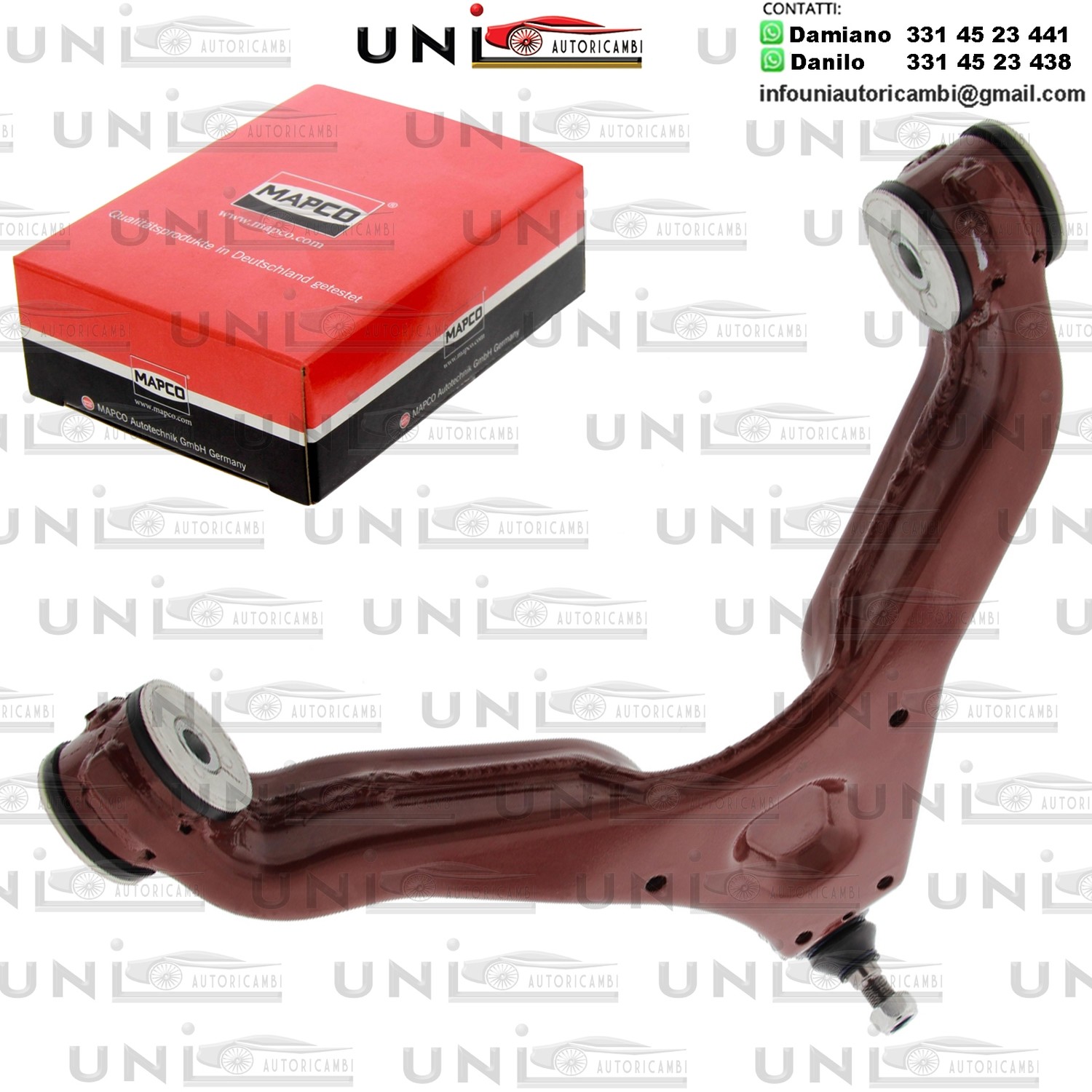 Braccio oscillante anteriore Sinistro Rinforzato IVECO DAILY III / DAILY IV / DAILY V