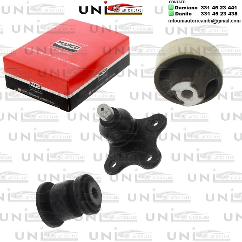 Kit riparazione Assale anteriore bilaterale Rinforzato ABARTH GRANDE PUNTO / EVO / ALFA ROMEO MITO / FIAT FIORINO, GRANDE PUNTO / EVO, LINEA, QUBO / OPEL ADAM, CORSA C 0.9-1.9D 06.05-