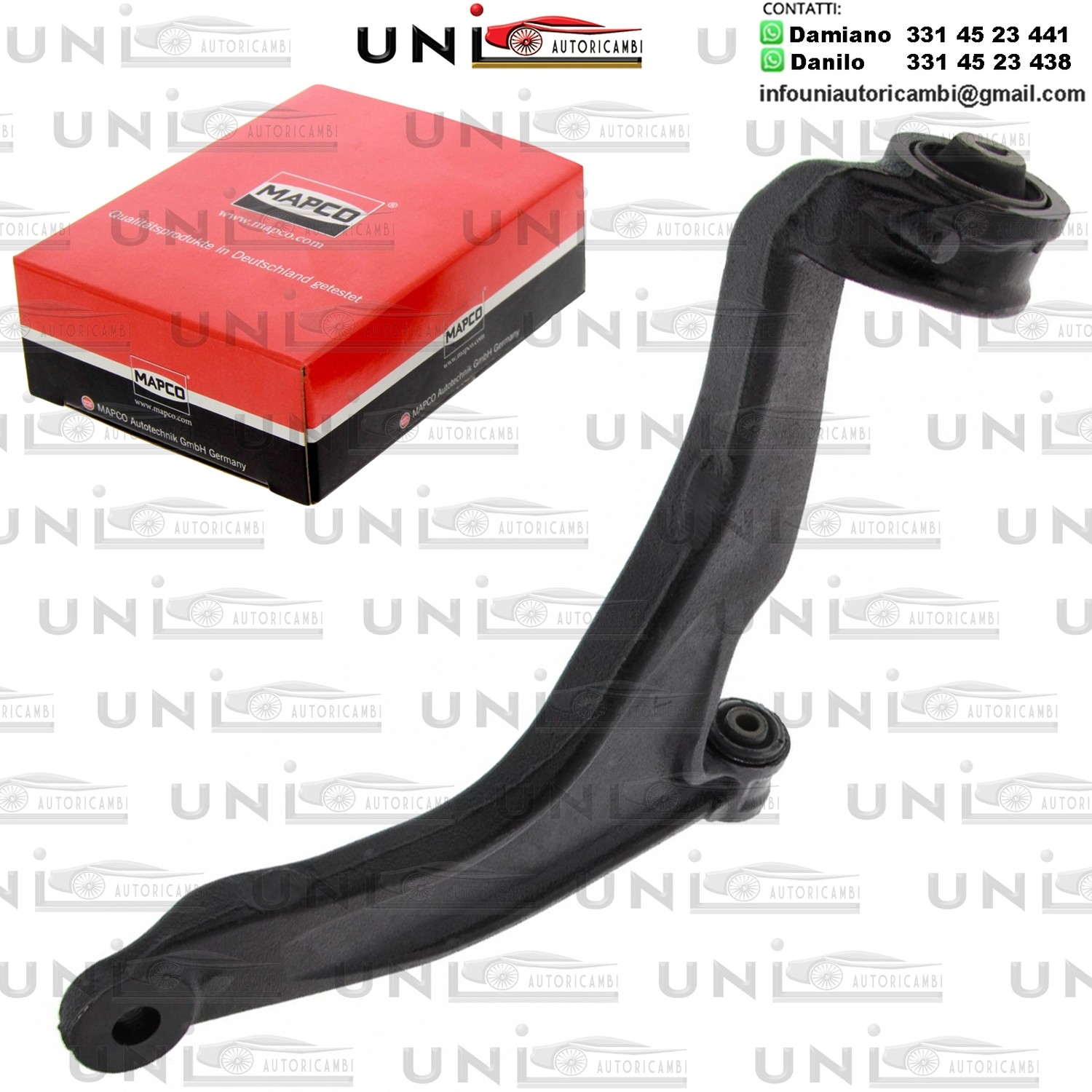 Braccio oscillante Assale anteriore Sinistro Rinforzato VW MULTIVAN T5 / TRANSPORTER T5