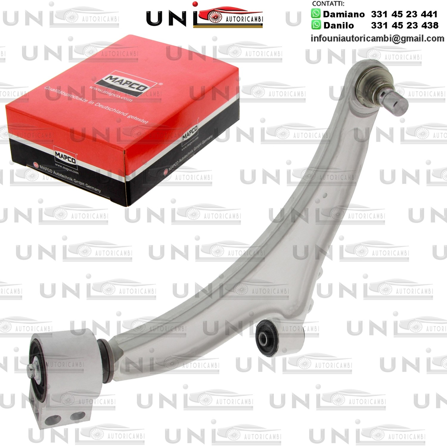 Braccio oscillante Assale anteriore Sinistro Rinforzato OPEL INSIGNIA A, INSIGNIA A COUNTRY / SAAB 9-5 1.4-2.0D 07.08-03.17