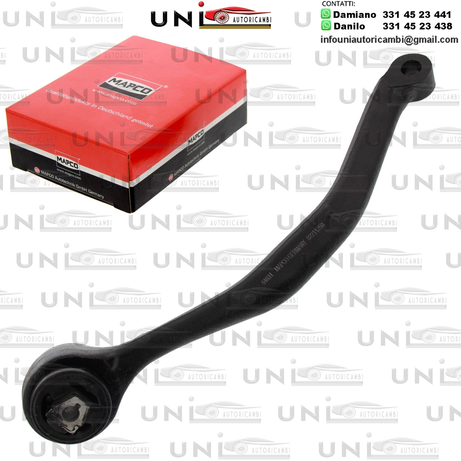 Braccio oscillante anteriore Destro Rinforzato BMW X3 (E83)