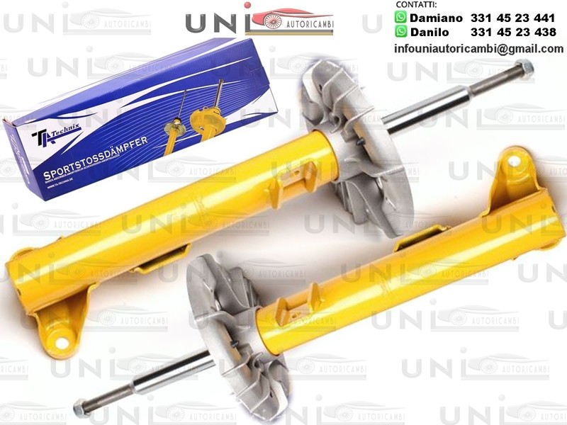 2x Ammortizzatori Anteriori Sportivi Ant. Sportivo per: MERCEDES CLASSE C W203 220CDI Berlina SW Sportcoupe , MERCEDES CLK C209 Coupe A209 Cabriolet