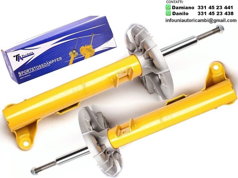 2x Ammortizzatori Anteriori Sportivi Ant. Sportivo per: MERCEDES CLASSE C W203 220CDI Berlina SW Sportcoupe , MERCEDES CLK C209 Coupe A209 Cabriolet