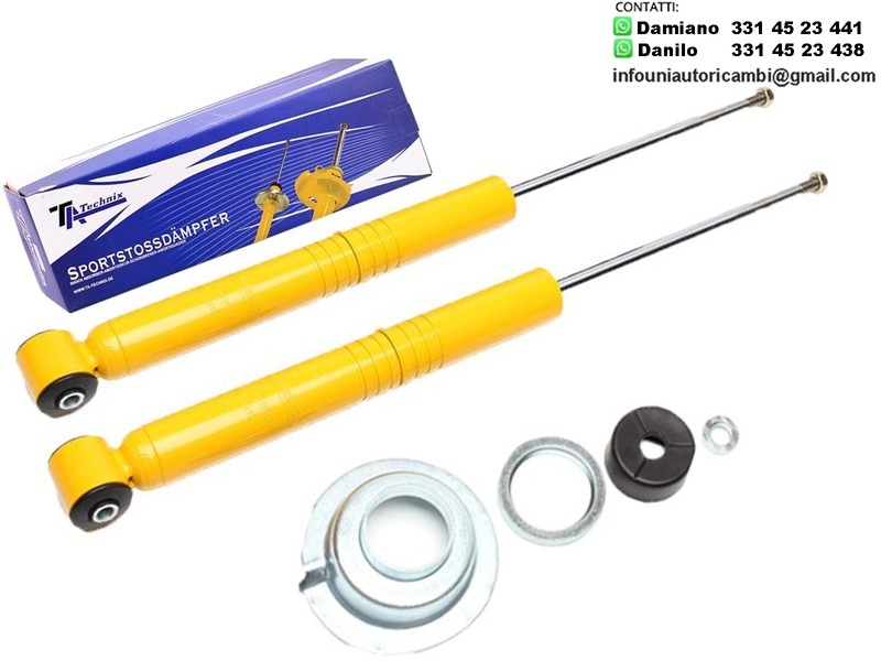 2 X Ammortizzatori Posteriori Sportivi a Gas Ta Technix Audi 80 - 90 (81 - 85 - B2 da 1978 / Coupè (89 / 8B) / Audi 80 (89 / 8A / B3) da 1986 !!!NO QUATTRO!!!