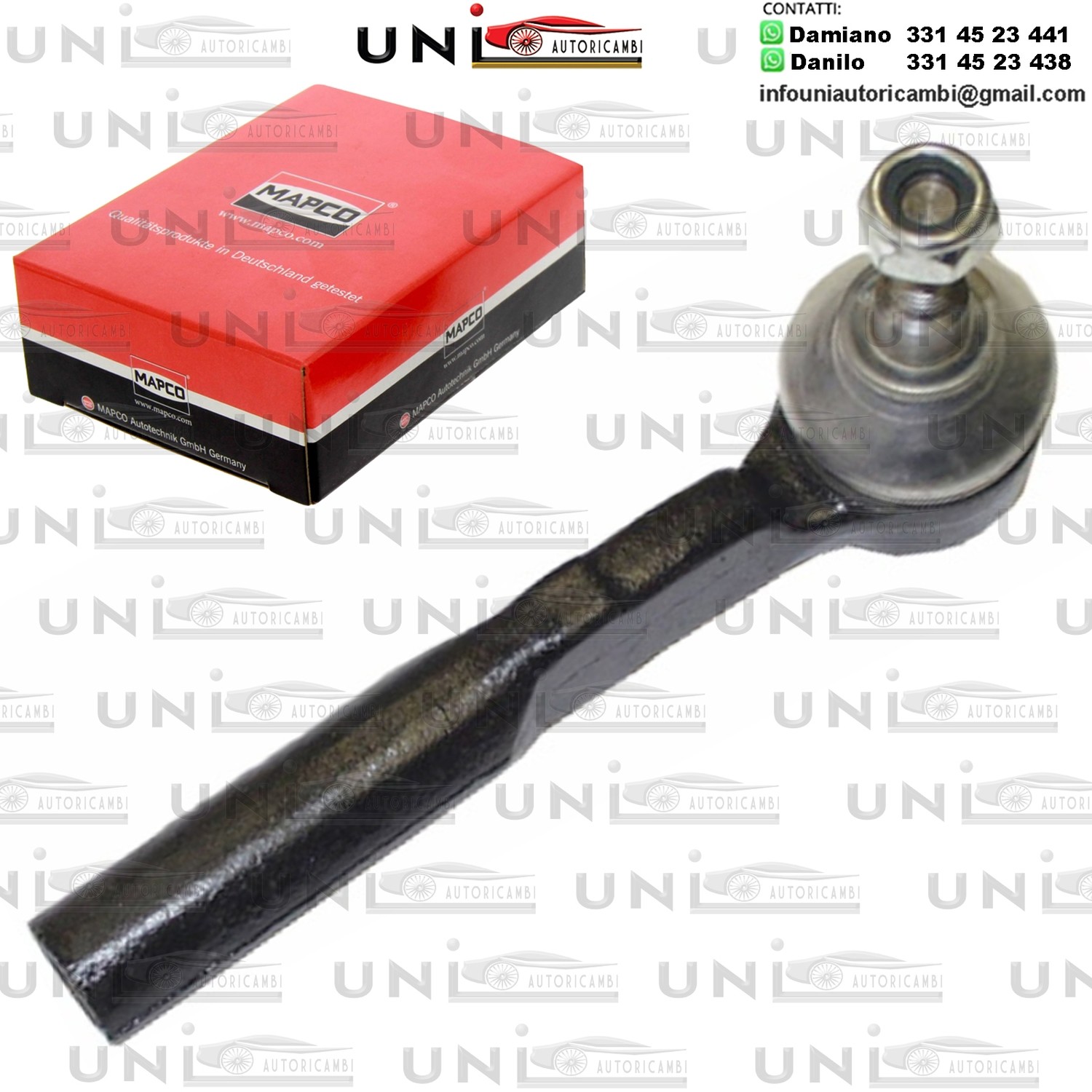 Testa barra d`accoppiamento Assale anteriore bilaterale Rinforzata ALFA ROMEO 164 / FIAT CROMA / LANCIA DELTA I, KAPPA / SW, THEMA / SW 1.6-3.0 11.84-