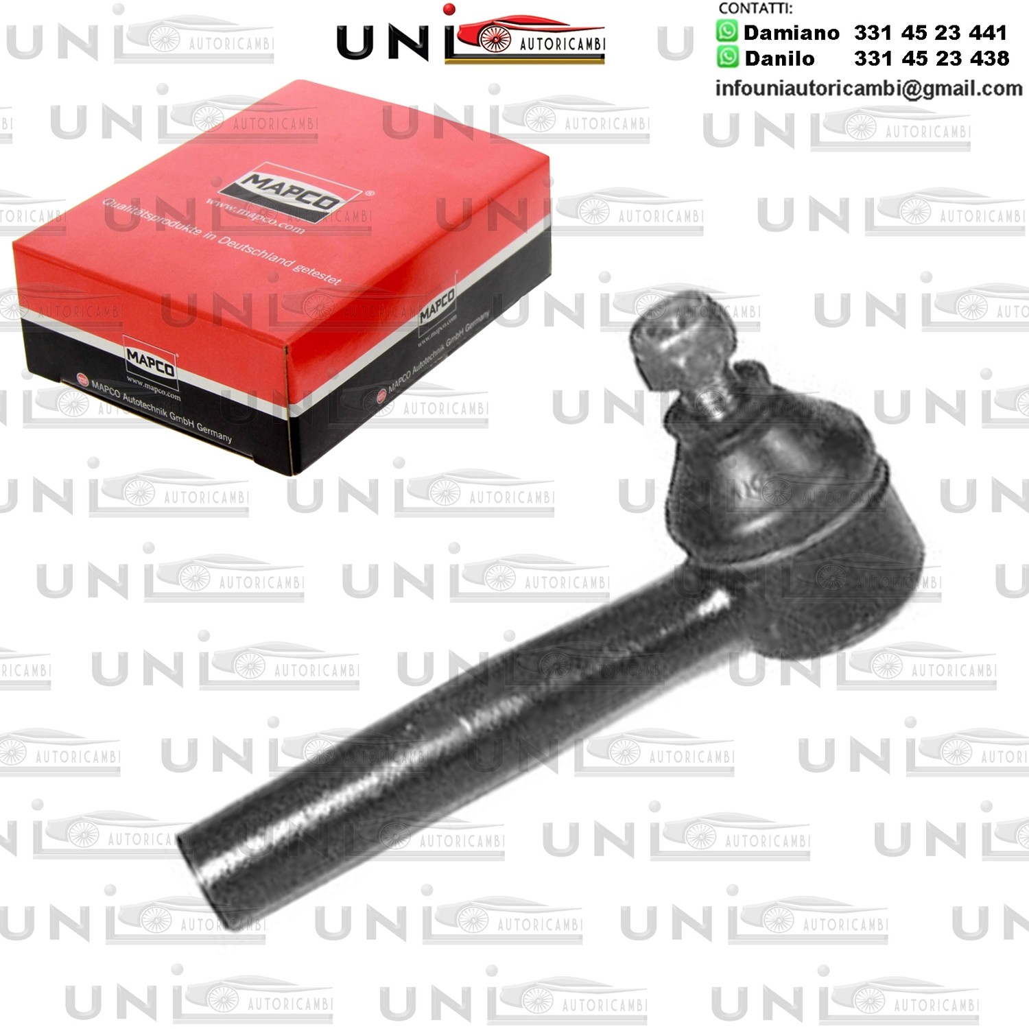 Testa barra d`accoppiamento Assale anteriore bilaterale Rinforzata FIAT Ritmo, Strada / SEAT Ibiza, Ronda 10/1977-12/1987