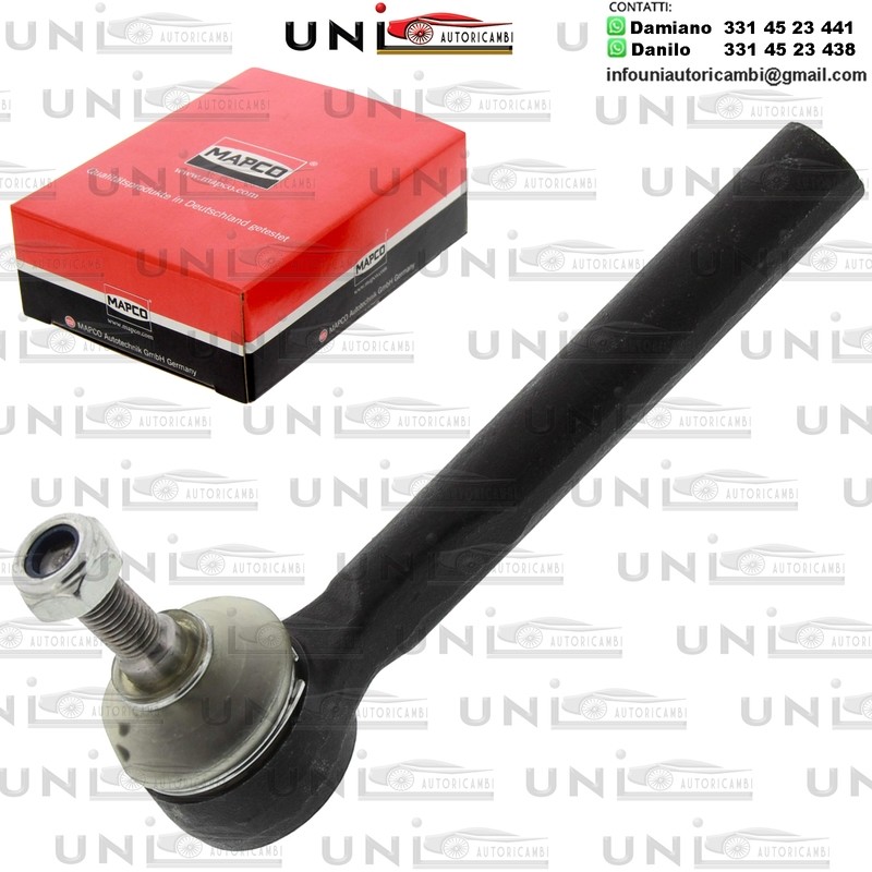 Testa barra d`accoppiamento Assale anteriore bilaterale Rinforzata FIAT BARCHETTA, GRANDE PUNTO, PUNTO / LANCIA Y 1.1-1.9D 09.93-