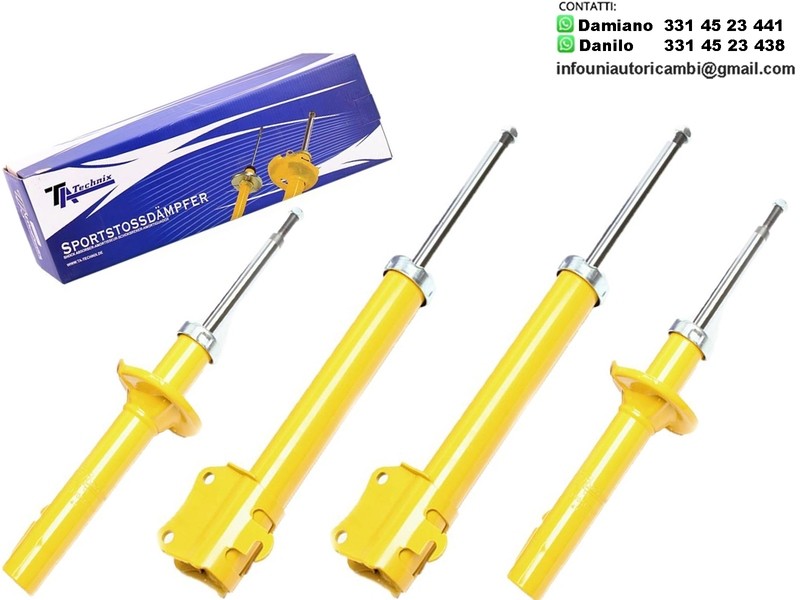 4X Ammortizzatori Sportivi a Gas Ford Escort III da 1980 - Ford Escort IV da 1986 - Ford Orion II da 1985