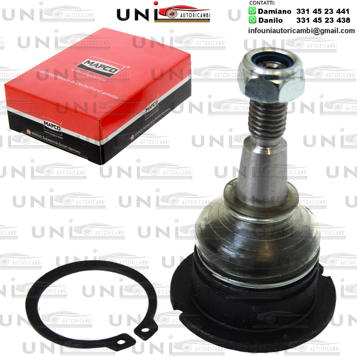 Giunto di supporto / guida Assale anteriore Rinforzato LAND ROVER DISCOVERY III, IV, ROVER SPORT 2.7D-4.4D 07.04-