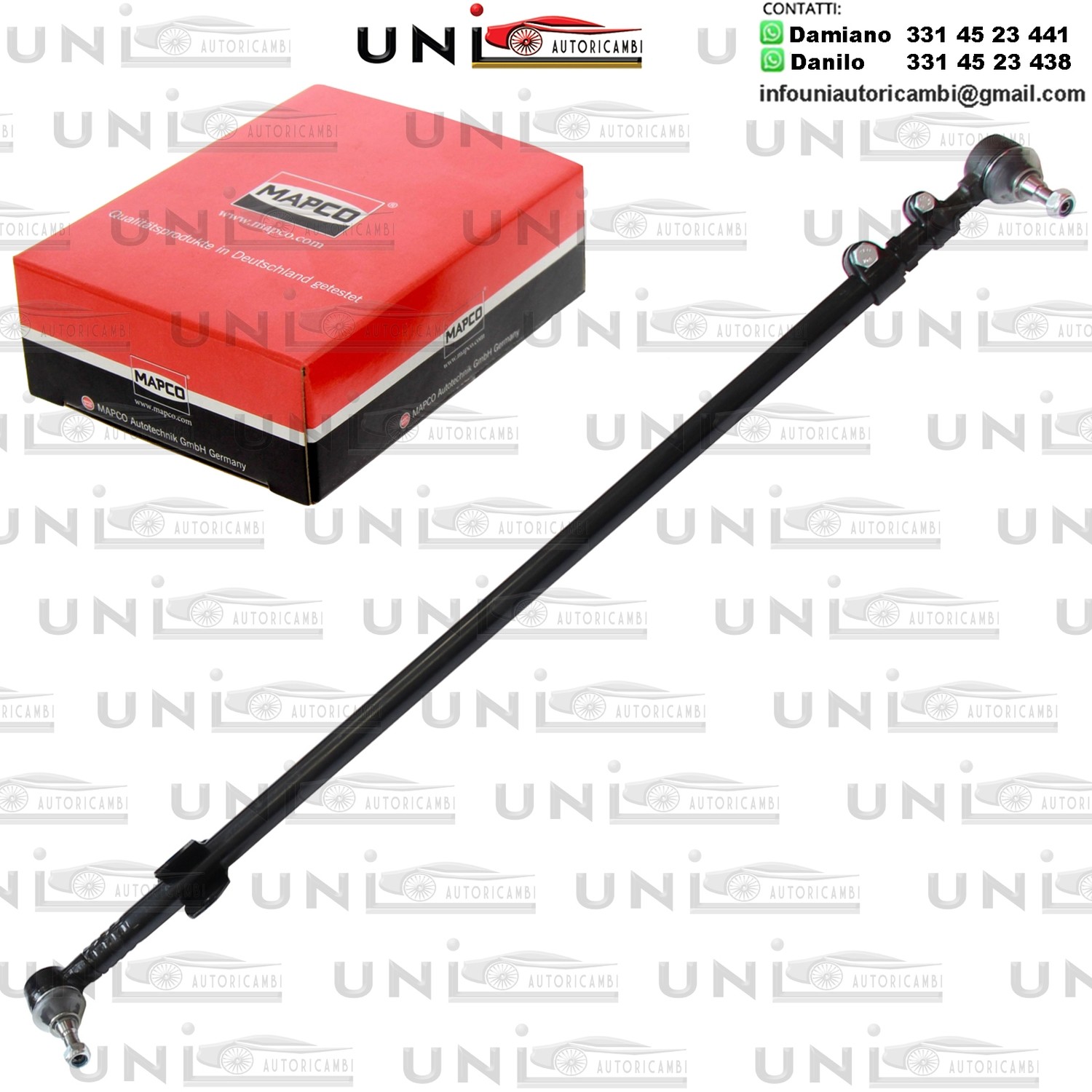 Tirante trasversale Assale anteriore Rinforzato LAND ROVER DISCOVERY II 2.5D/4.0 11.98-06.04