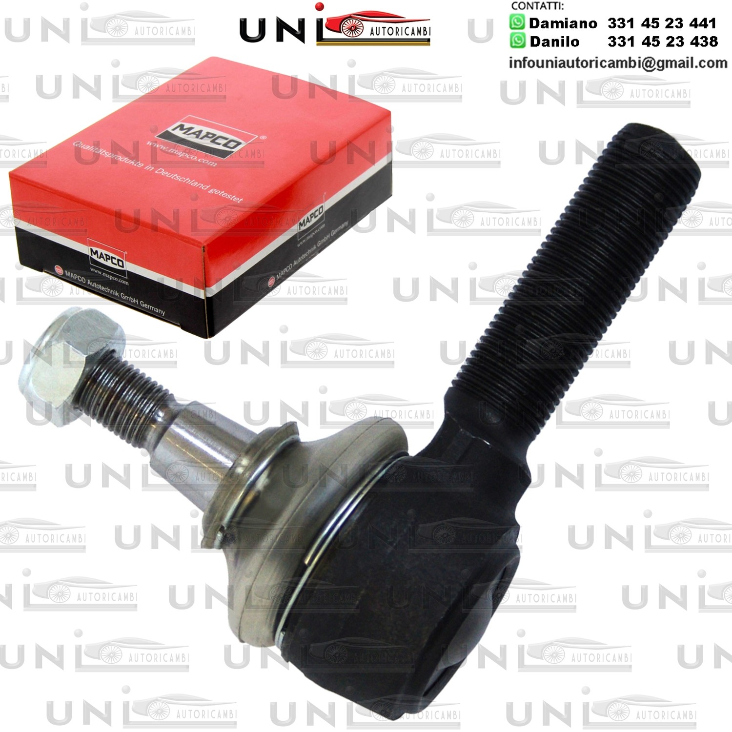 Testa barra d`accoppiamento Assale anteriore bilaterale Rinforzata LAND ROVER DISCOVERY II, RANGE ROVER II 2.5D-4.6 07.94-06.04