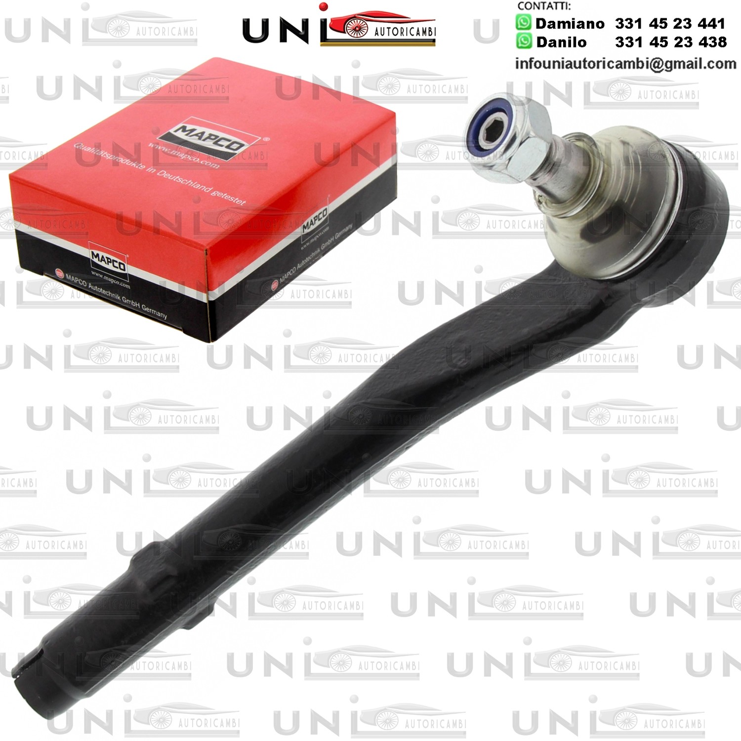 Testa barra d`accoppiamento Assale anteriore bilaterale Rinforzata LAND ROVER RANGE ROVER III 3.0-4.4 03.02-08.12