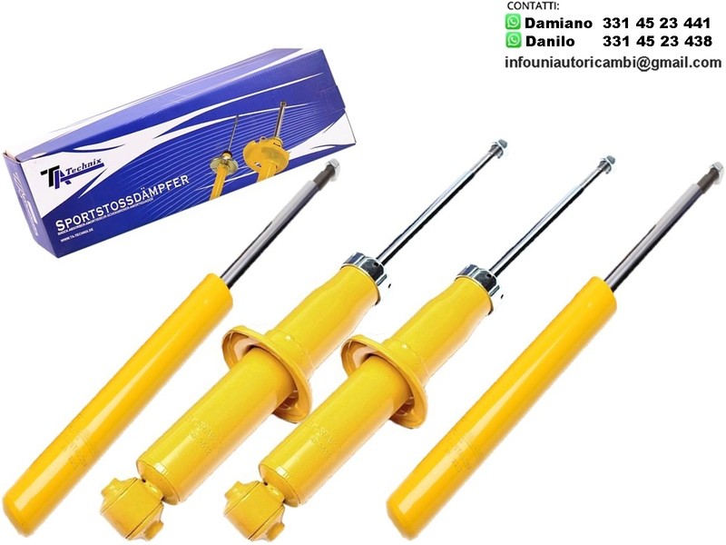 4 Ammortizzatori Sportivi a Gas Ta Technix Audi A6 (4A / C4) da 1994 incluso Avant / Audi 100 (4A / C4) da 1990 Incluso Avant incluso QUATTRO 4X4!!