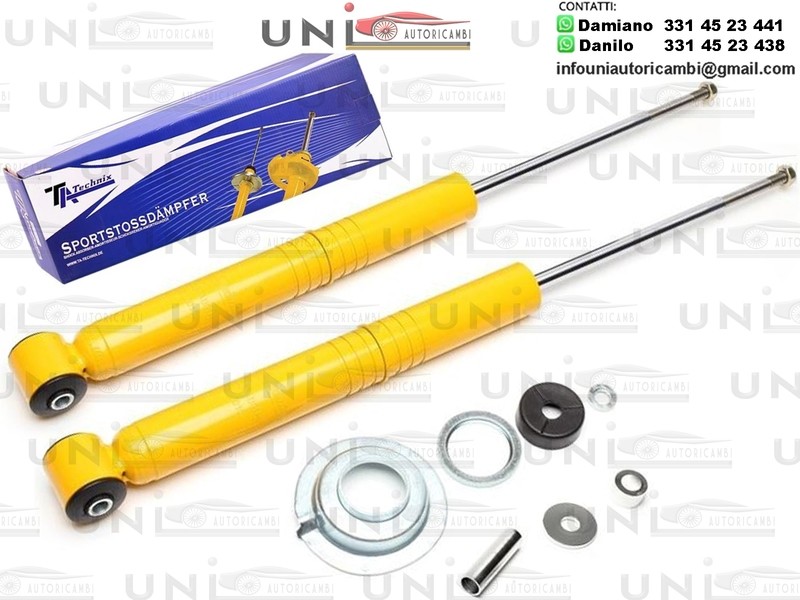 2 Ammortizzatori Posteriori Sportivi a Gas Ta Technix Audi Cabriolet (8G7 / B4) da 1991 a 2000