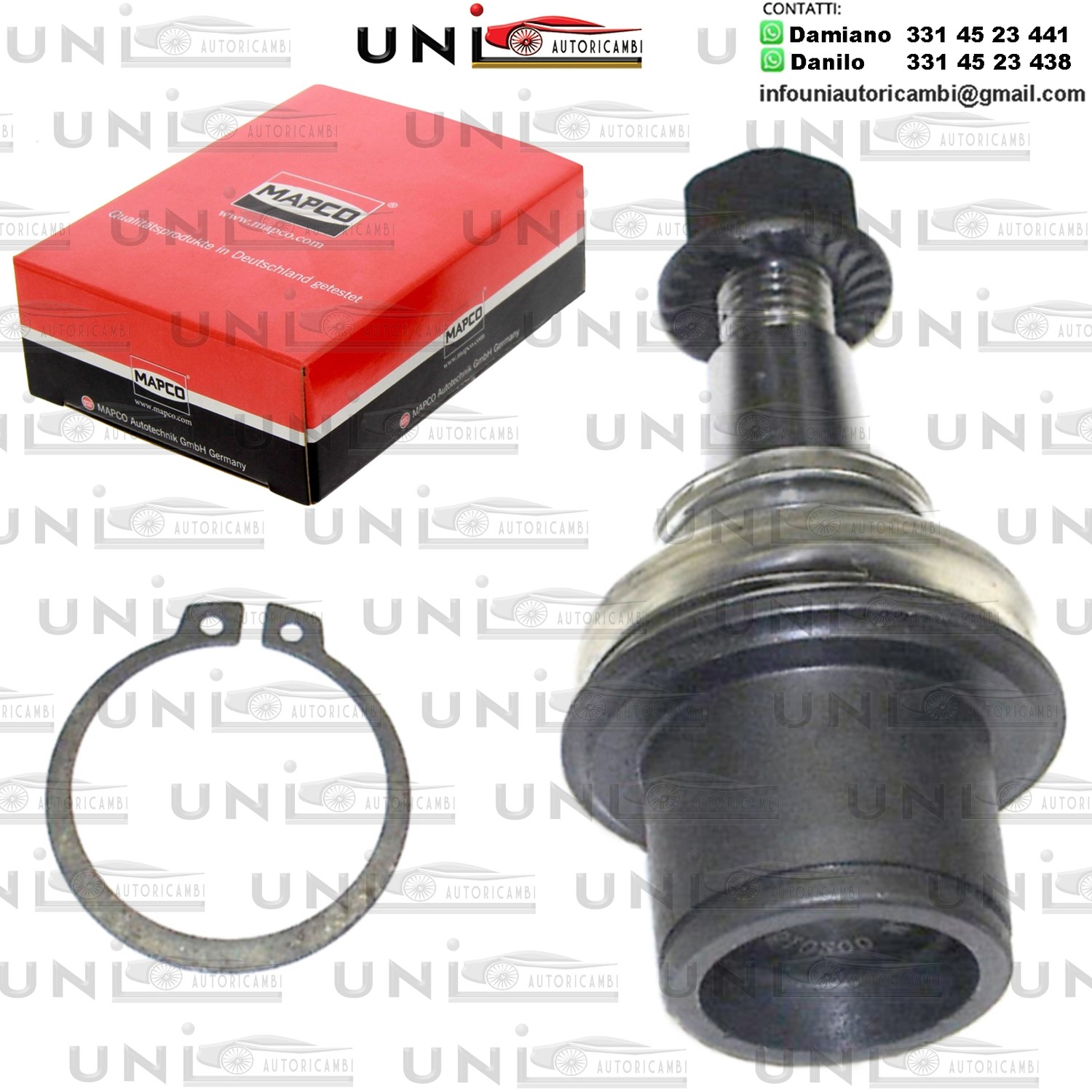 Giunto di supporto / guida Assale anteriore bilaterale Rinforzato LAND ROVER DISCOVERY III, DISCOVERY IV 2.7D-4.4 07.04-