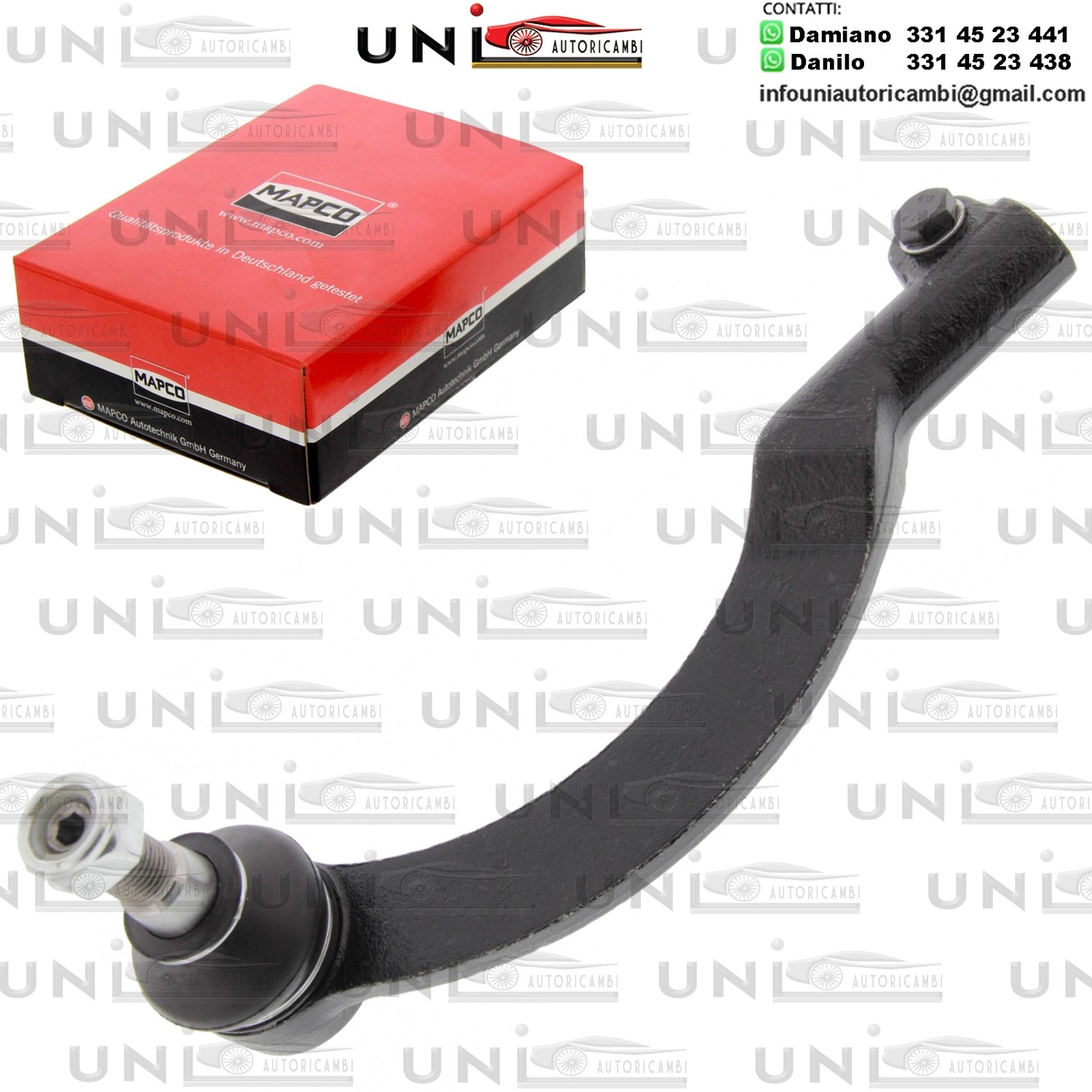 Testa barra d`accoppiamento Assale anteriore Sinistra Rinforzata NISSAN INTERSTAR / OPEL MOVANO / RENAULT MASTER II 1.9D-3.0D 07.98-