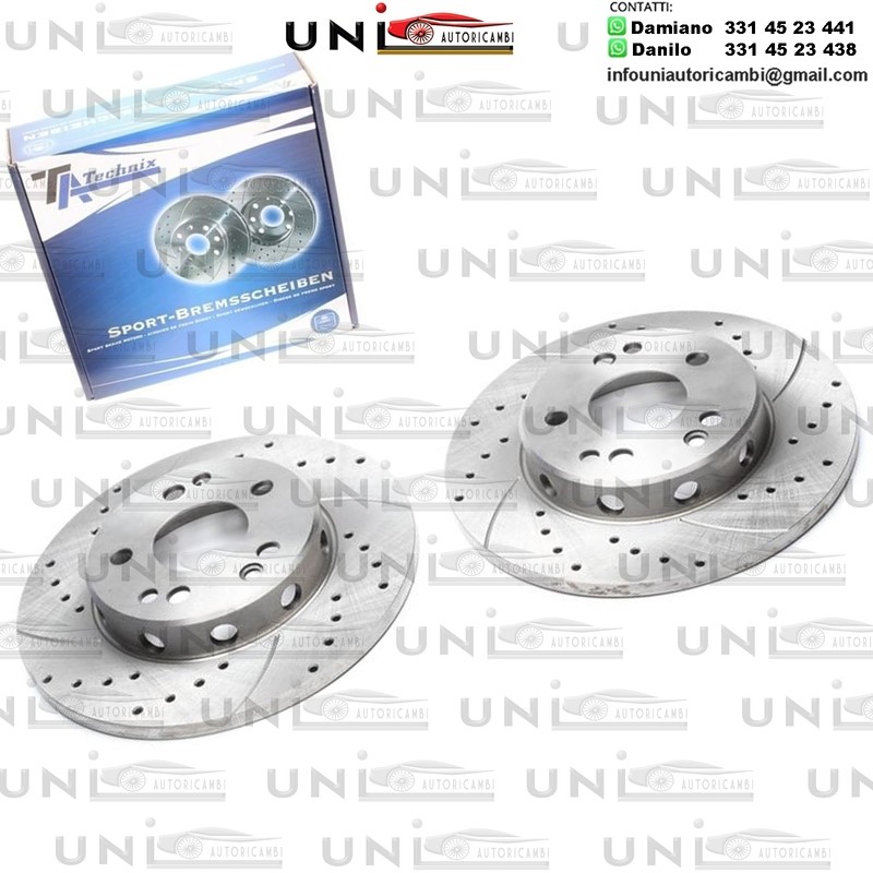 2X Dischi Sportivi Anteriori Mercedes-Benz Classe E / Coupe / Station Wagon / Saloon