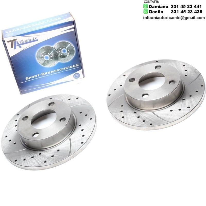 2X Dischi Sportivi Anteriori Audi 80 / 90 / 100