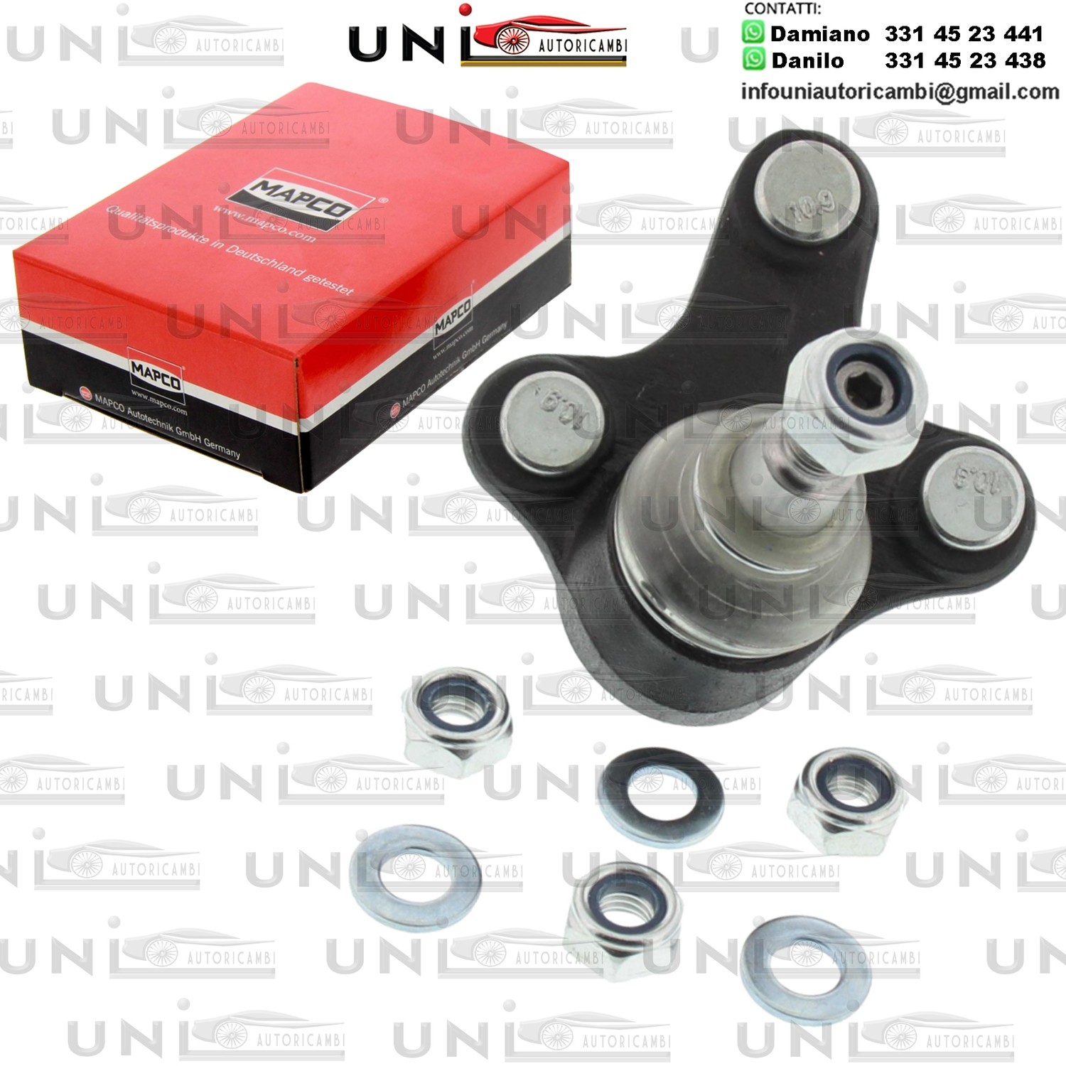 Giunto di Supporto / Guida Assale Anteriore Sinistro Rinforzato Audi / Seat  / Skoda  / VW da 2003