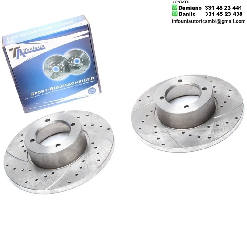 2X Dischi Sportivi Anteriori Lotus Esprit / Opel Ascona B / Astra F Convertible / Cadet C / Cadet C Caravan / Cadet C Coupe / Manta A / Manta B / Rekord D