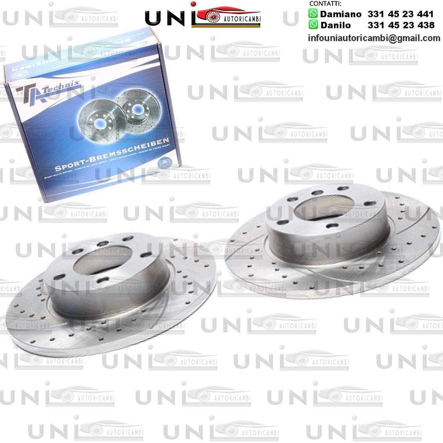 2X Dischi Sportivi Anteriori BMW Series 3 / Series 3 Coupe/ Series 3 Touring / Z3