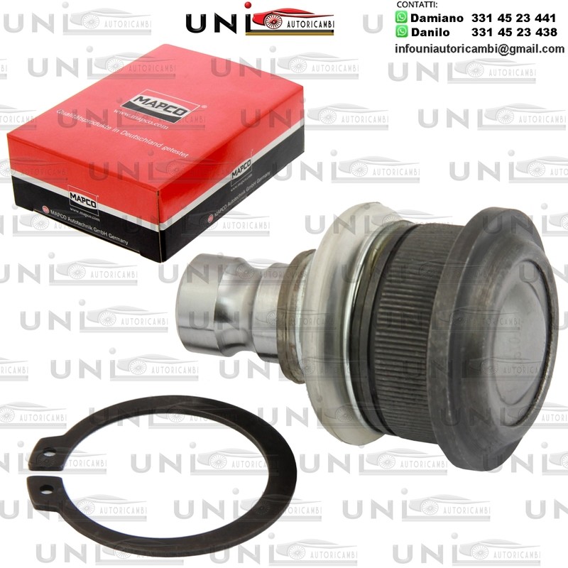 Giunto di supporto / guida Assale anteriore bilaterale Rinforzato DACIA LOGAN, MCV, SANDERO / RENAULT CLIO, SCENIC, LOGAN, MEGANE, MODUS, SCENIC 1.2-Electric 09.02-