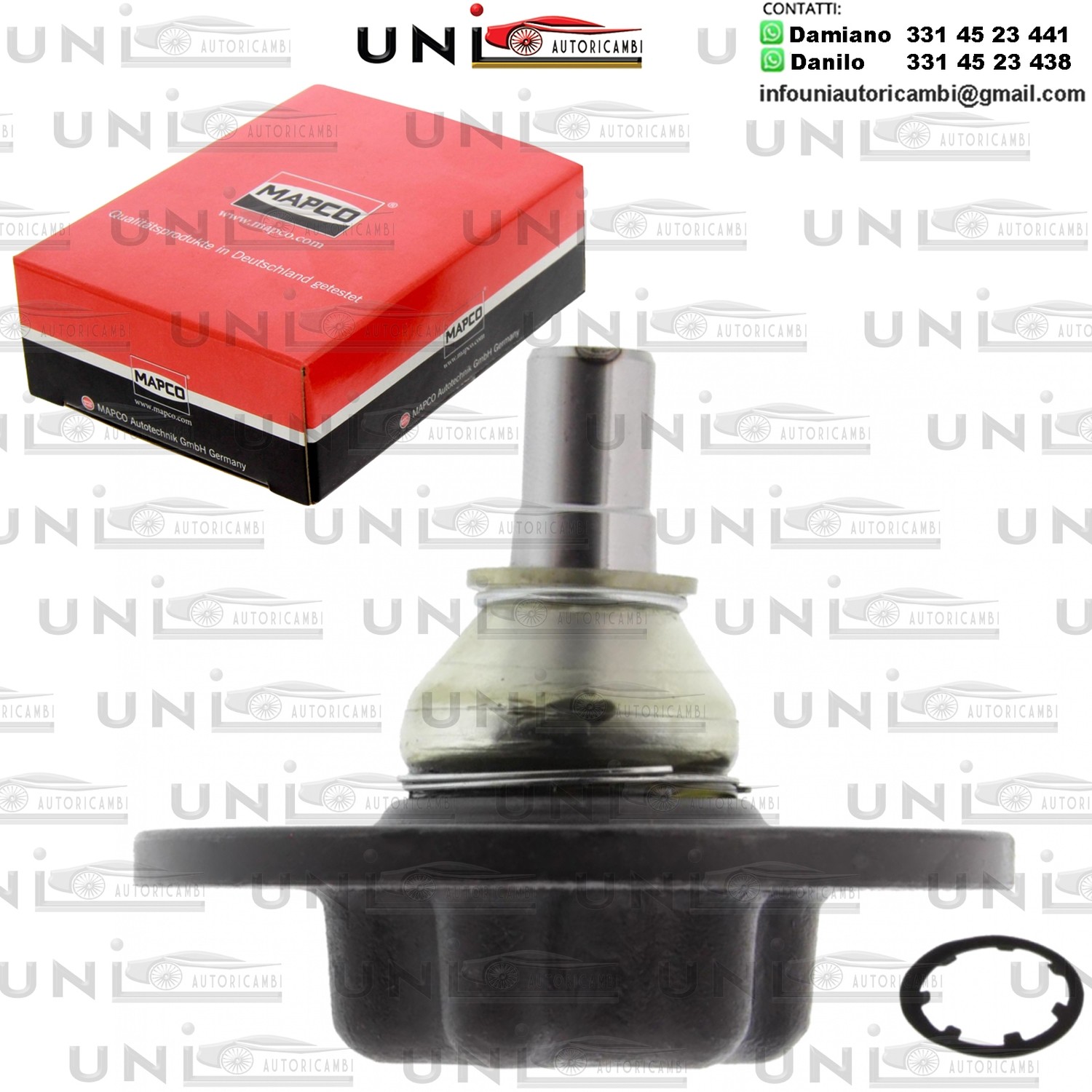 Giunto di supporto / guida Assale anteriore bilaterale Rinforzato NISSAN INTERSTAR / OPEL MOVANO / RENAULT MASTER II 1.9D-3.0D 07.98-