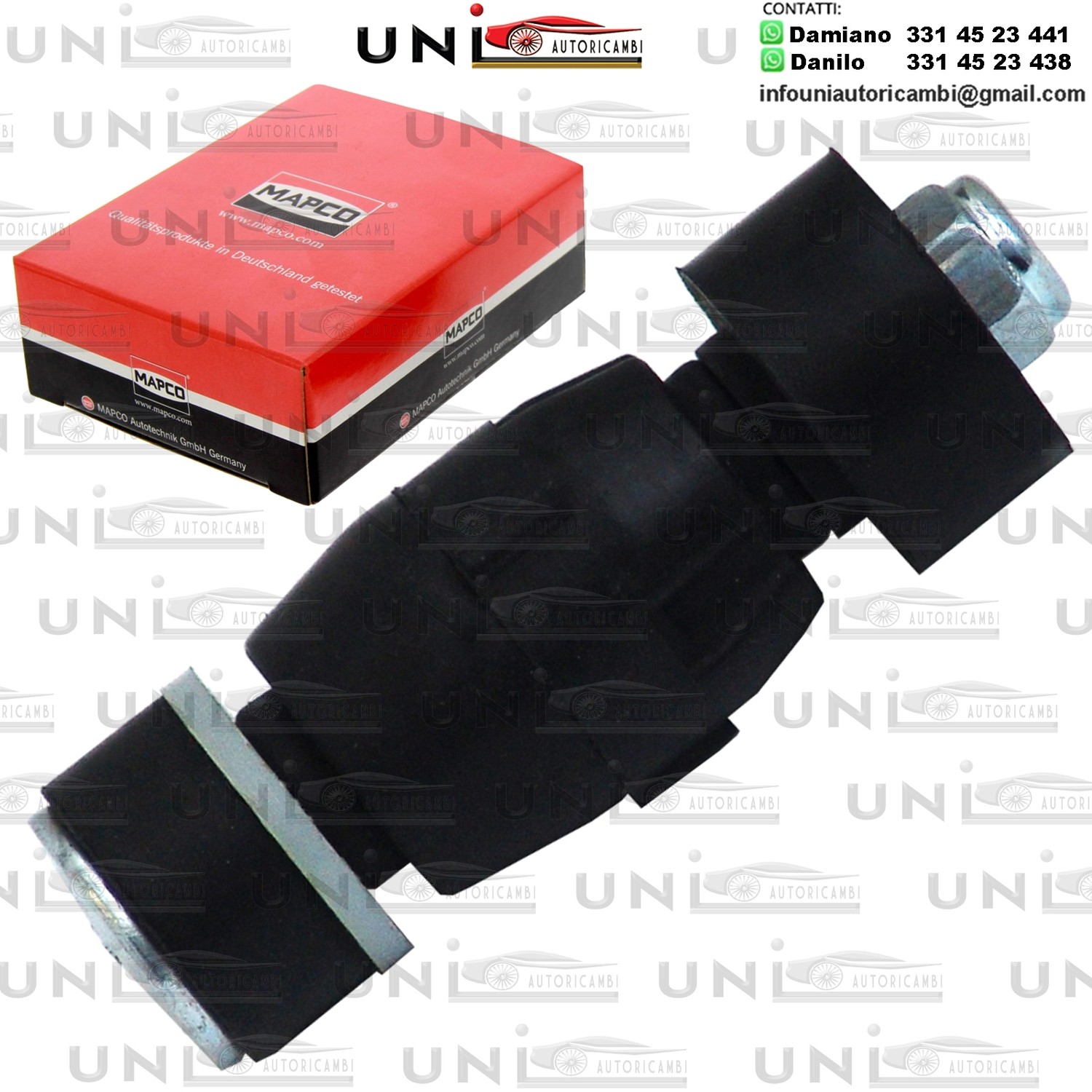 Asta Puntone Bielletta Assale Anteriore Bilaterale Rinforzata DACIA DOKKER / EXPRESS, LODGY, LOGAN / EXPRESS, LOGAN II / MCV / MCV II, SANDERO / II / RENAULT LOGAN I / STEPWAY II 0.9-Electric  04-