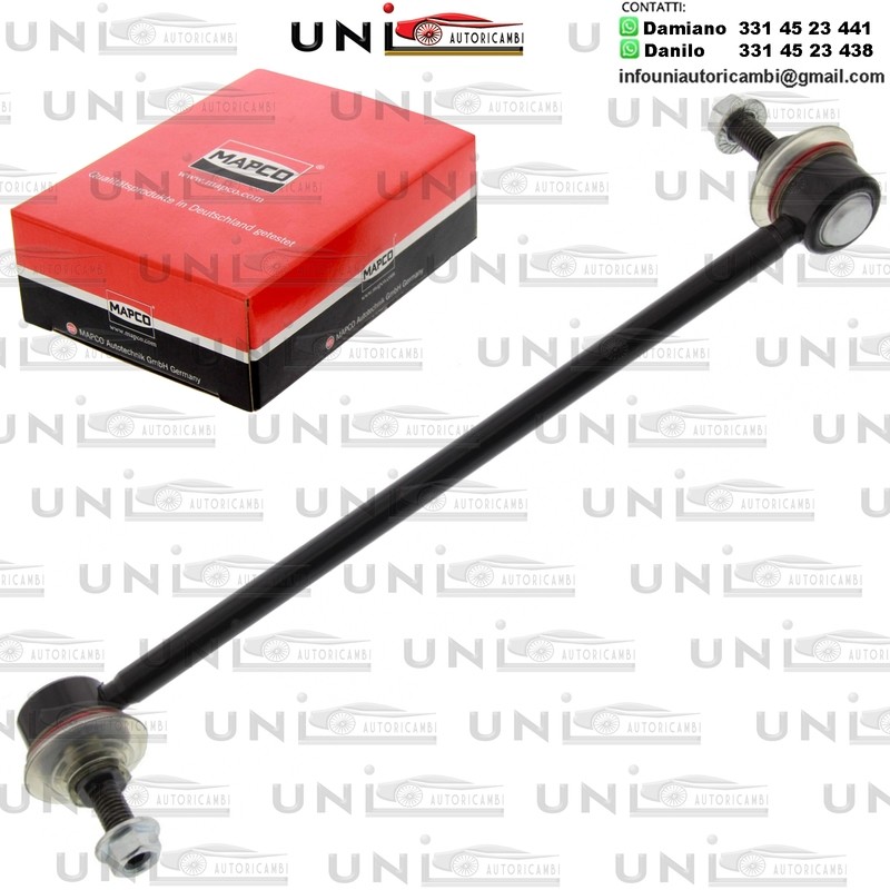 Asta Puntone Bielletta Assale Anteriore Bilaterale Rinforzata DACIA DUSTER / RENAULT DUSTER, OROCH 1.2-2.0ALK 04.10-