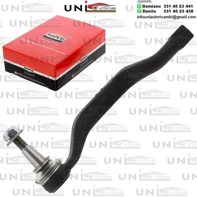 Testa barra d`accoppiamento Assale anteriore Sinistra Rinforzata RENAULT LAGUNA III 1.5-3.5 10.07-