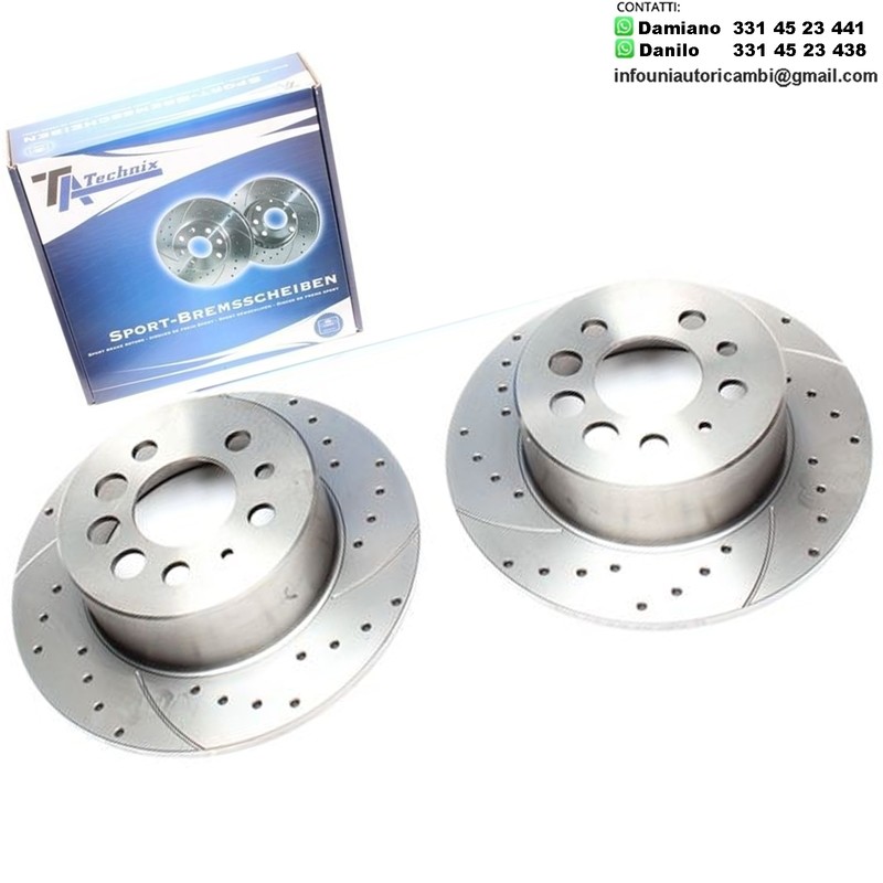 2X Dischi Sportivi Posteriori Volvo 240 / 240 Kombi / 260/ 260 Coupe / 740 / 760 / 940 / 940 II / 960 II /