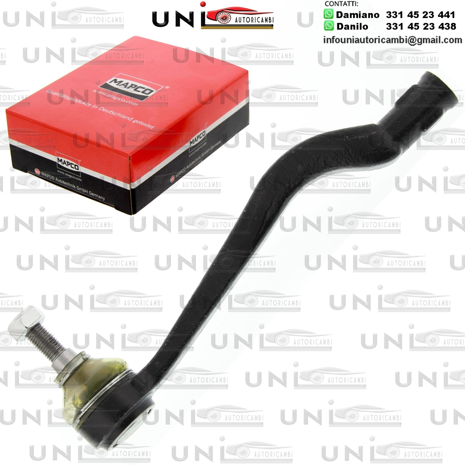 Testa barra d`accoppiamento Assale anteriore Sinistra Rinforzata DACIA Logan 04 -