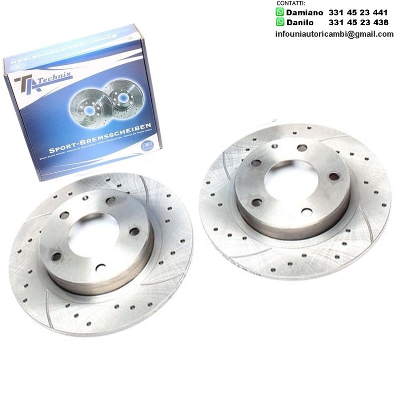 2X Dischi Sportivi Posteriori Ford Probe II / Mazda 626 IV Hatchback / 626 IV / 626 V / 626 V SW / MX-6 / Premacy / Xedos 6