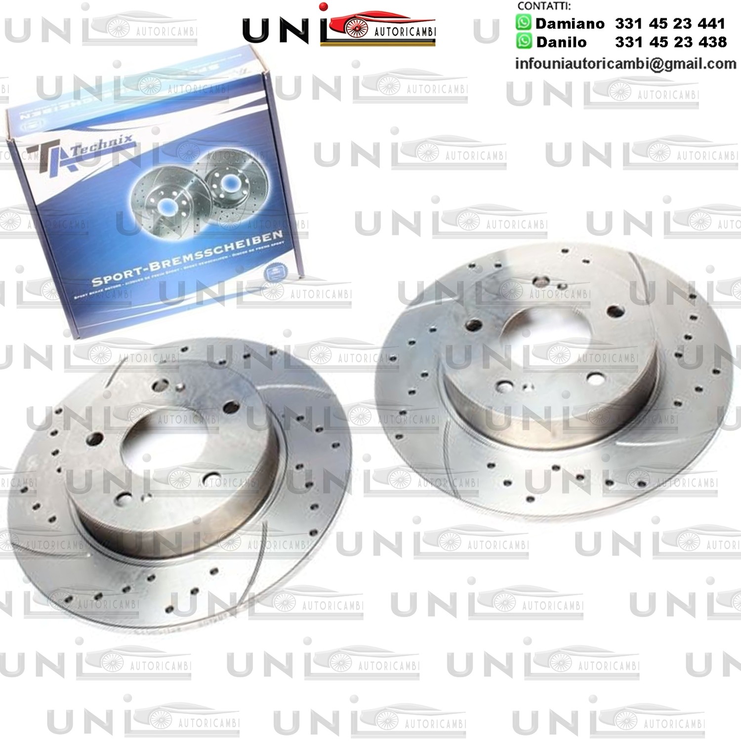 2X Dischi Sportivi Posteriori Infiniti I30 / Nissan Maxima QX / Maxima Station Wagon / Maxima QX