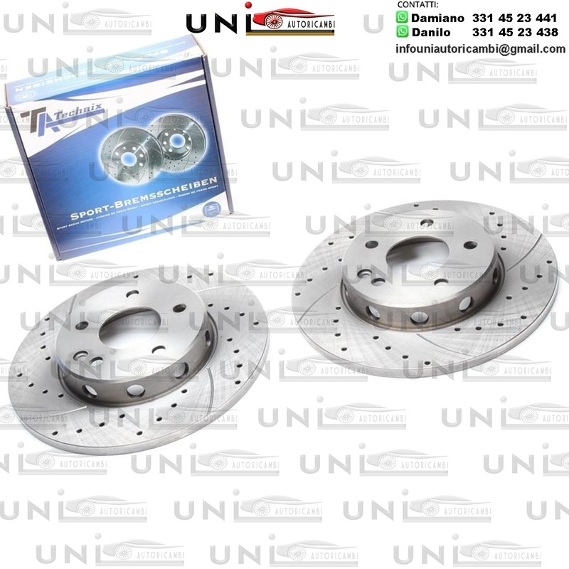 2X Dischi Sportivi Anteriori Mercedes-Benz Classe C