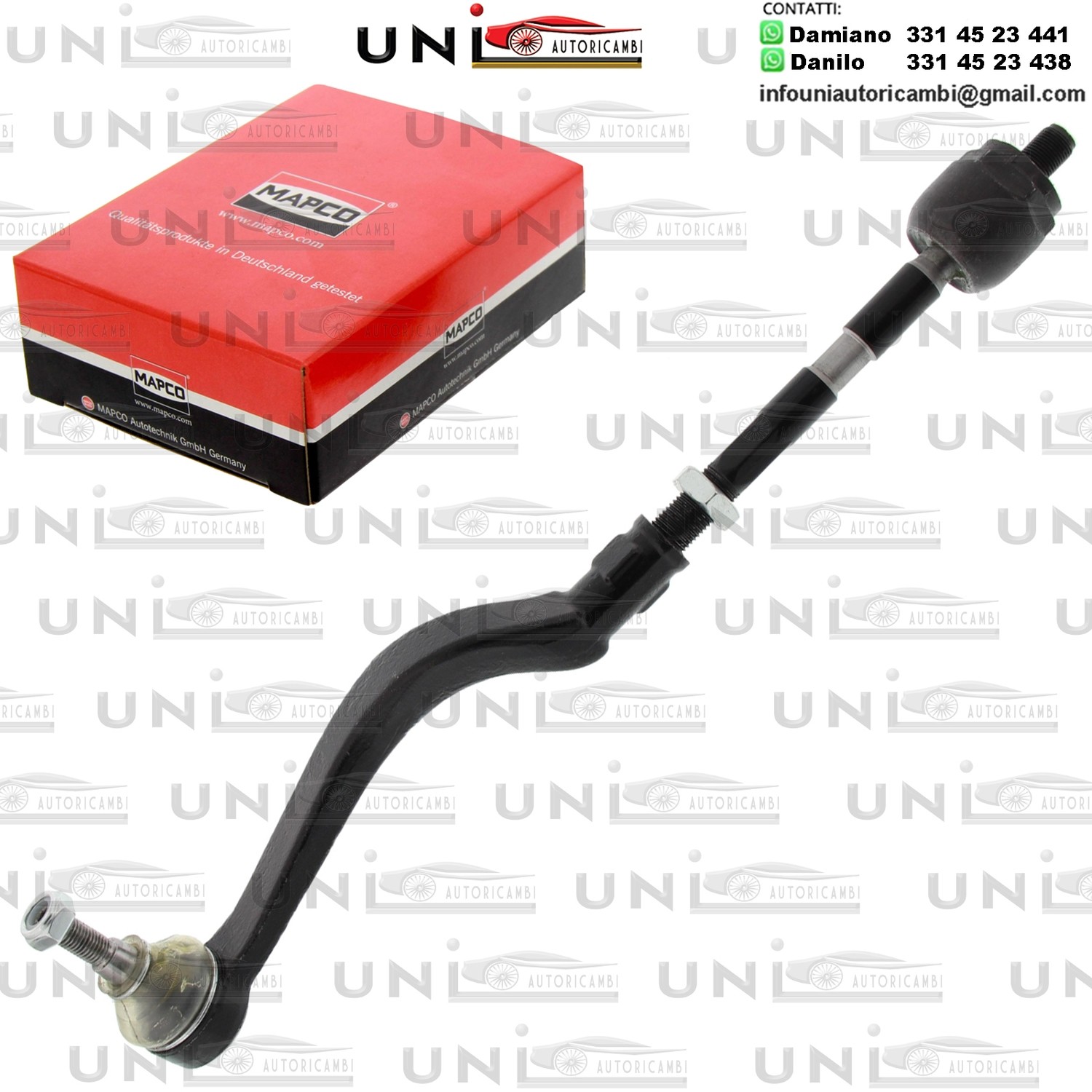 Tirante trasversale Assale anteriore Sinistro Rinforzato DACIA Logan 1.4i, 1.5dCi, 1.6i 04-