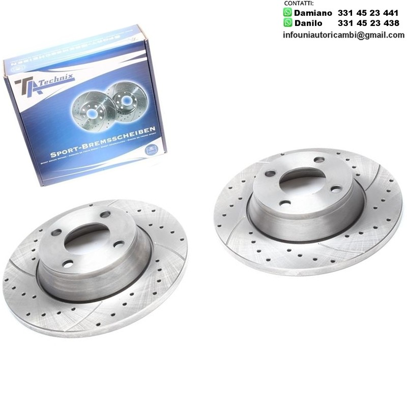 2X Dischi Sportivi Anteriori Audi 80
