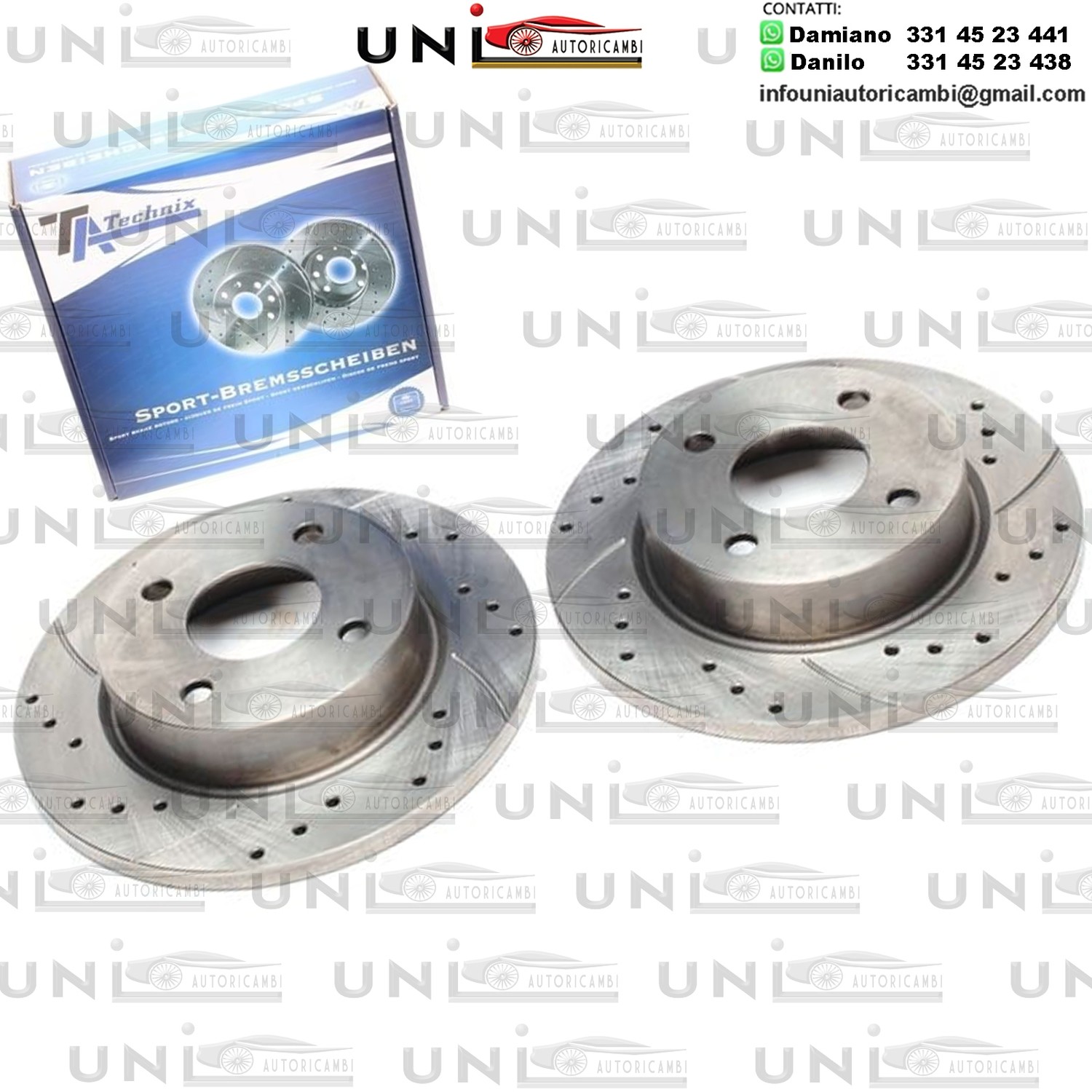 2X Dischi Sportivi Anteriori Nissan Micra II